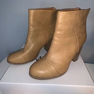 Brown booties
